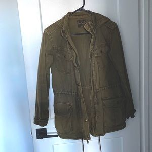 Army green fall jacket. Like new.